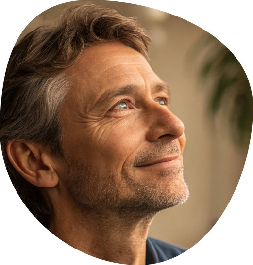 blissful male blissful male